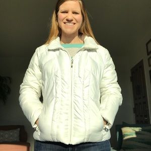 White Skea Ski Jacket Size 8